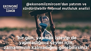 Ekonomi İzmir'den analiz, Pişman Olmadan Önce, Doğru Olanı Yapın