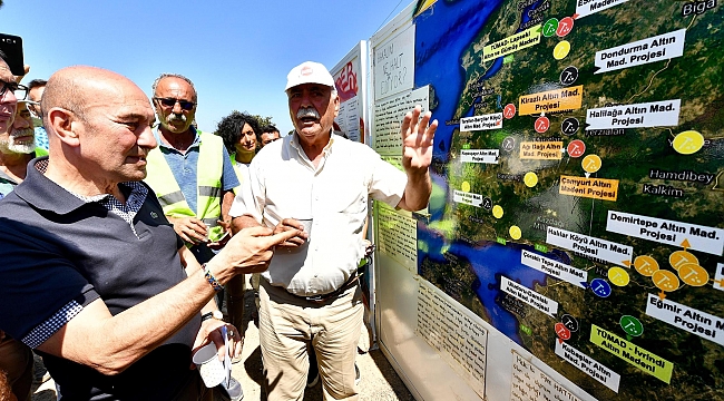 İzmir'den Kaz Dağları Nöbetine Destek