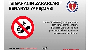 Sigaranın Zararları Senaryo Yarışması