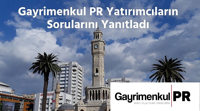 Gayrimenkul PR Yatırımcıların Sorularını Yanıtladı