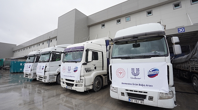 Unilever Türkiye'den Domestos Çamaşır Suyu Bağışı