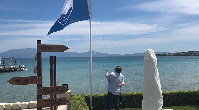 Boyalık Beach Mavi Bayrakla Açıldı