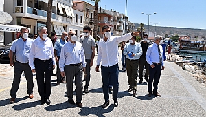 İzmir Valisi Köşger, Foça'da Turizm Yatırımlarını İnceledi