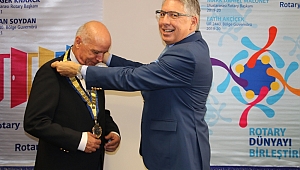 Rotary'de Ertan Soydan Dönemi Başladı