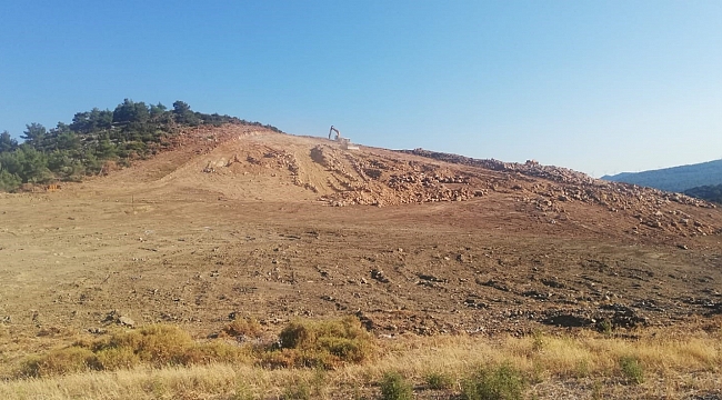 Karaburun'daki Ağaçlar GES İçin Kesildi