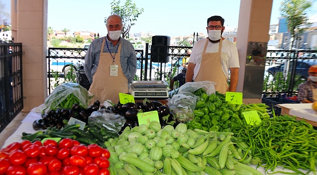 Çeşme'de Ürünler Tarla'dan Sofraya Gelecek