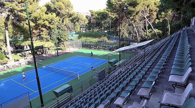 Kültürpark Tenis Kulübü'nün Kortları Yenilendi