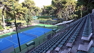 Kültürpark Tenis Kulübü'nün Kortları Yenilendi