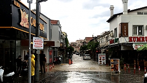 Çeşme Çarşısının Sel Baskını Sorununa Köklü Çözüm