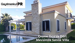 Çeşme Ilıca'da Satılık Süper Lüks Villa