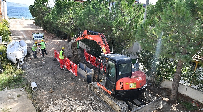 Foça ve Karaburun'un Alt Yapısı Güçleniyor