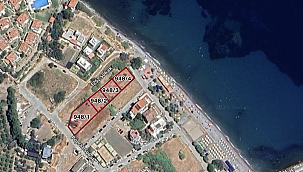 İzmir Karaburun’da denize sıfır arsa satışı 